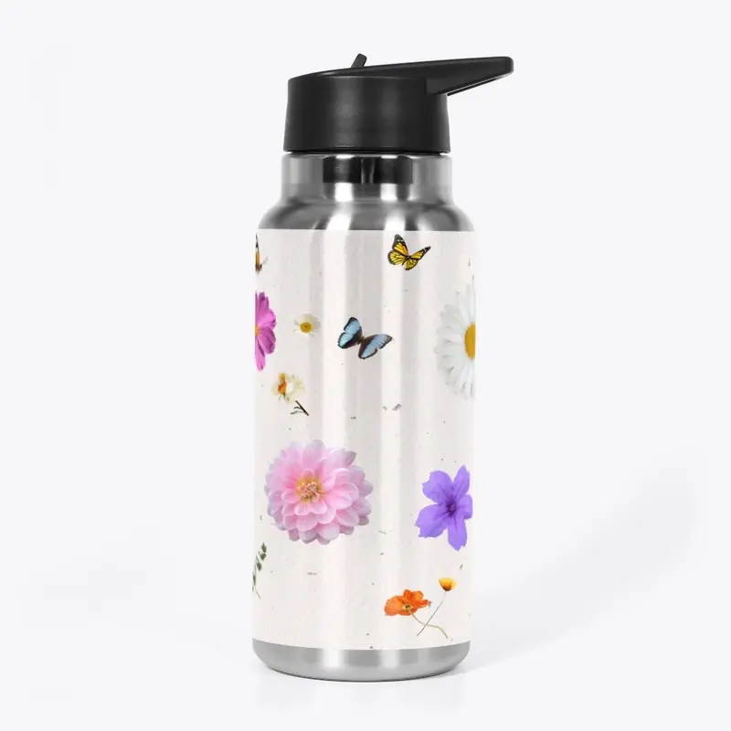 Water bottle 32 oz - Spring